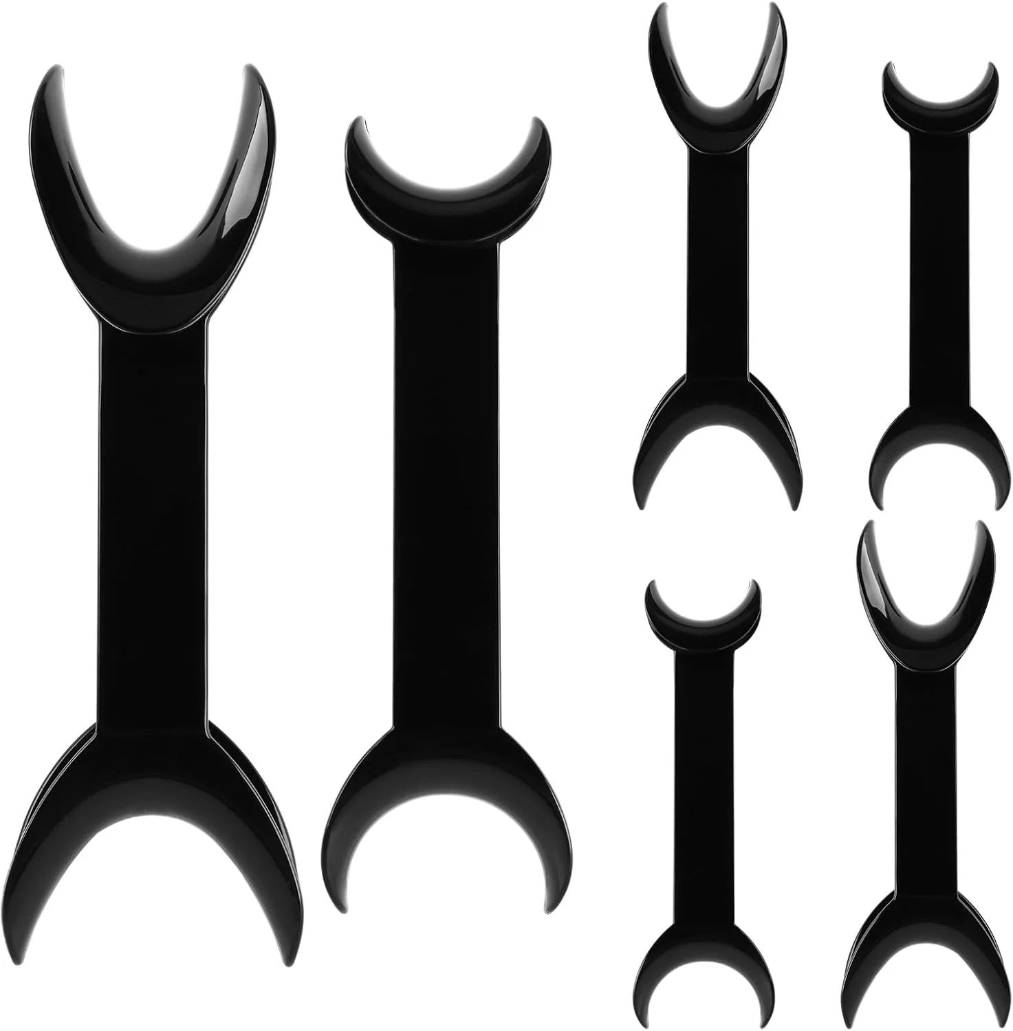 هیلایفتی ابزار باز کننده دهان دو سر دندانپزشکی ارتودنسی مدل T شکل، 8 عدد (مشکی) هیلایفتی ابزار باز کننده دهان دو سر دندانپزشکی ارتودنسی مدل T شکل، 8 عدد (مشکی)