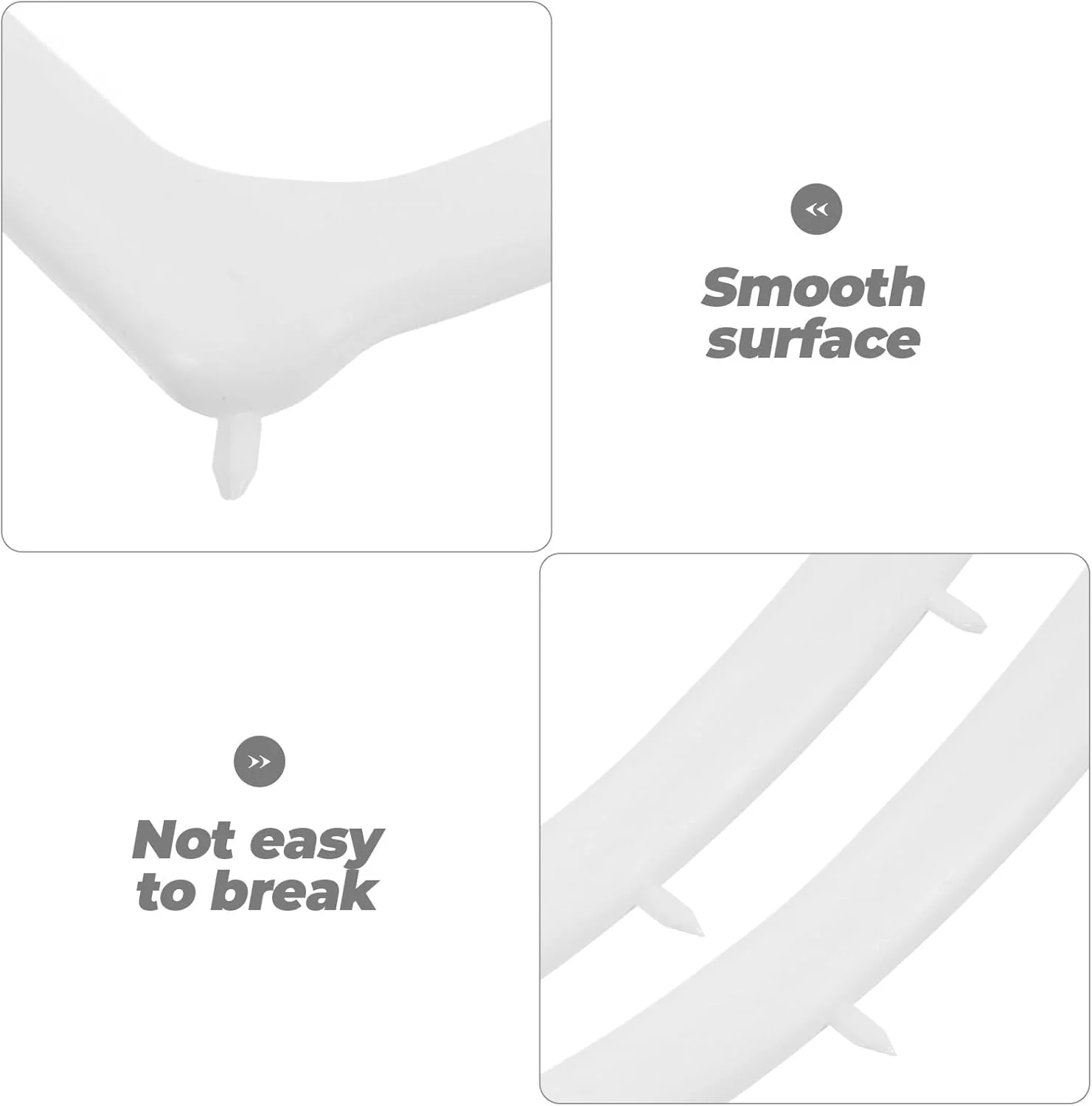 نگهدارنده قاب لاستیکی یکبار مصرف دندانپزشکی Healifty، ابزار آزمایشگاهی جداکننده مانع لاستیکی اتوکلاو شونده، 10 عدد