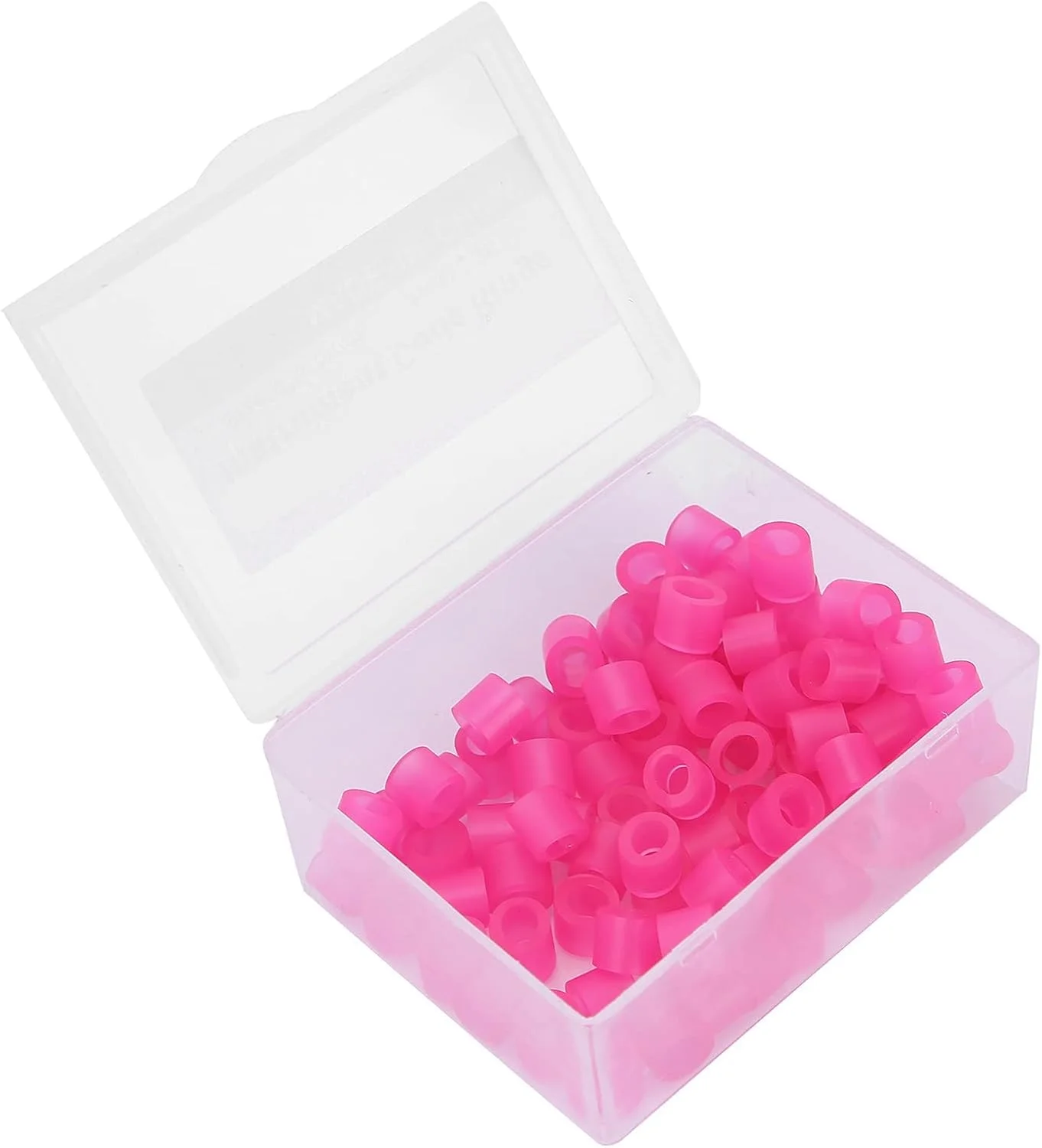 حلقه های کد رنگی ابزار دندانپزشکی 100 عددی، حلقه های کد رنگی غیر سمی سیلیکونی دندانپزشکی، لوازم جانبی