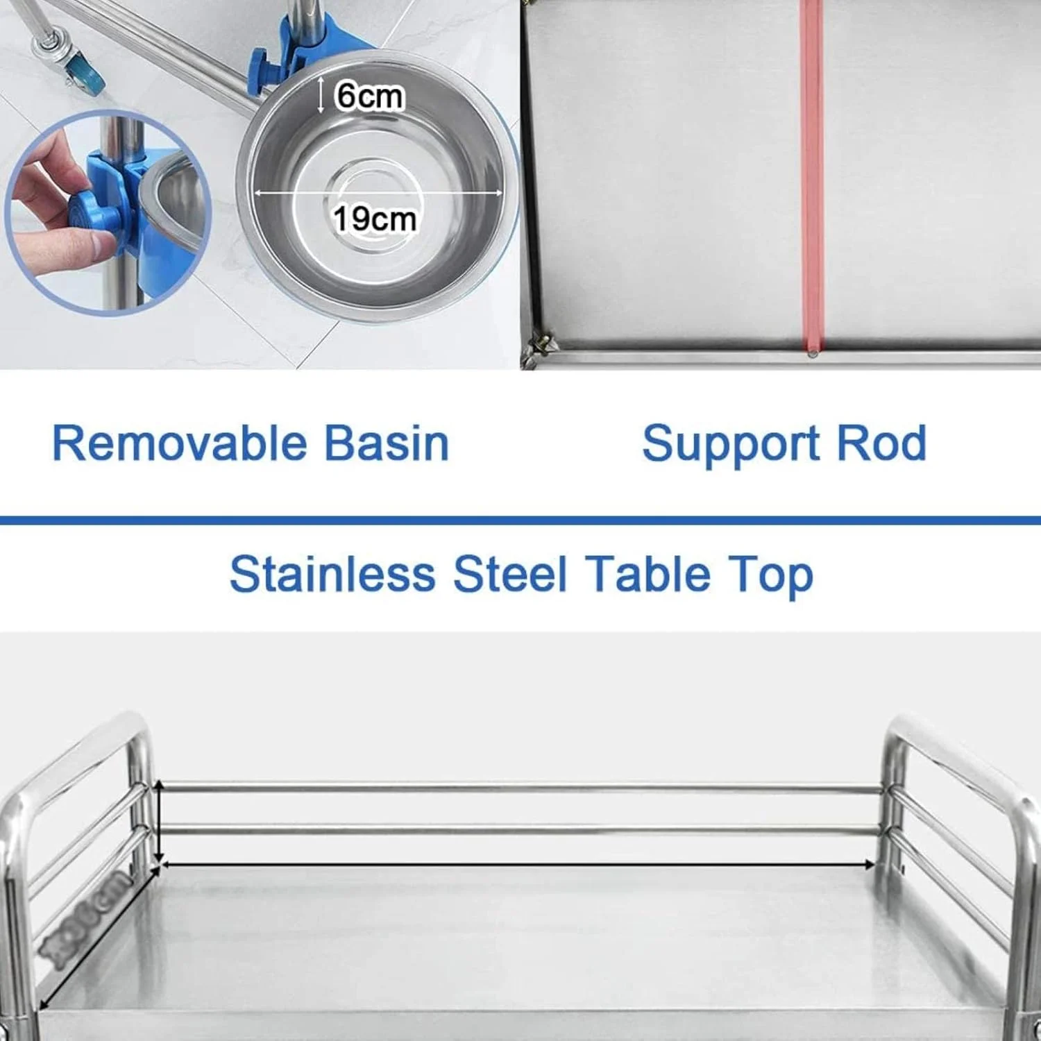 ترولی پزشکی کاربردی ksamwjf، ترولی آزمایشگاهی دندانپزشکی، ترولی ابزار پزشکی استیل ضد زنگ 2/3 طبقه، ترولی سرو قابل حمل تجهیزات بیمارستانی روی چرخ ترولی پزشکی کاربردی ksamwjf، ترولی آزمایشگاهی دندانپزشکی، ترولی ابزار پزشکی استیل ضد زنگ 2/3 طبقه، ترولی سرو قابل حمل تجهیزات بیمارستانی روی چرخ