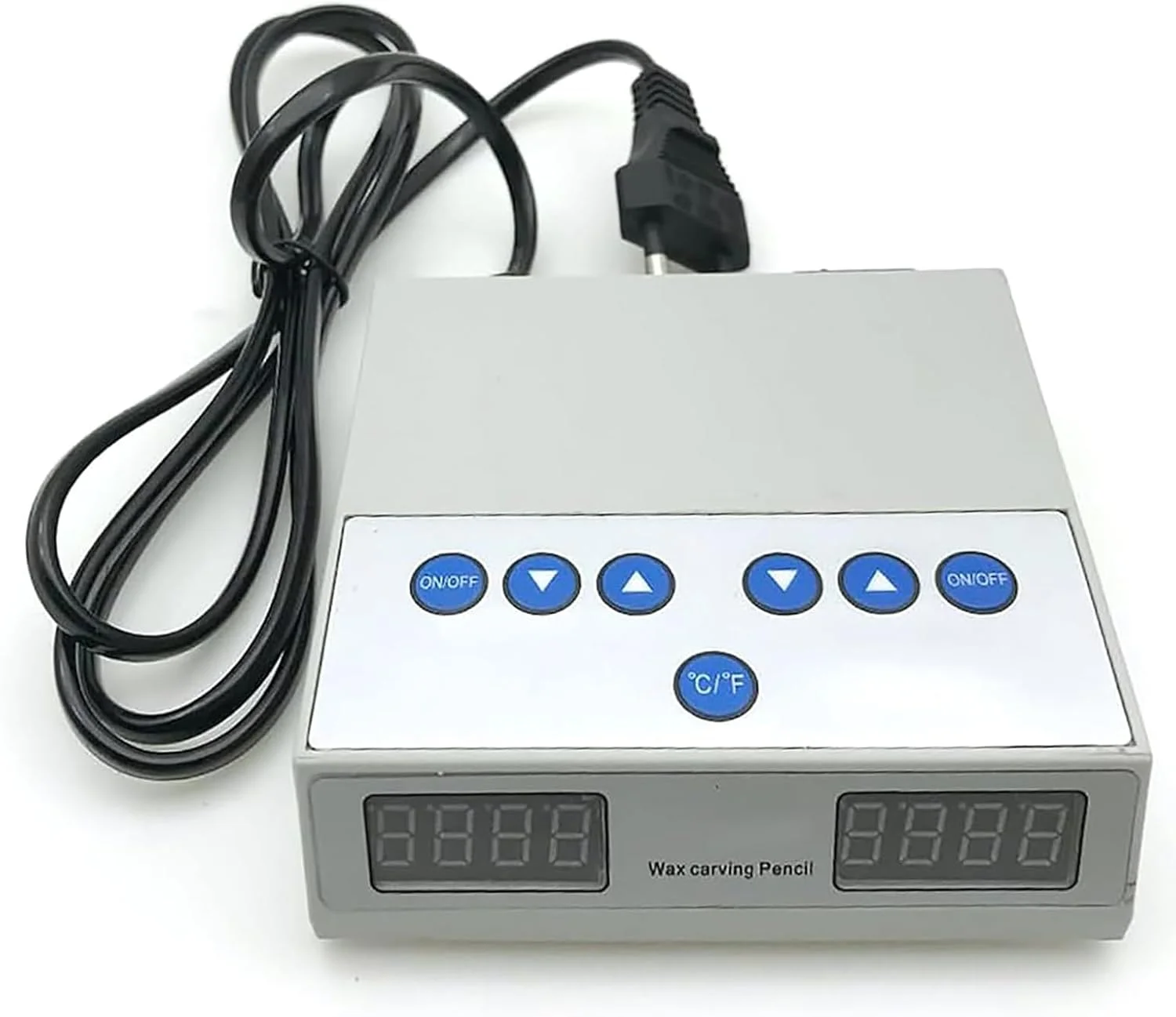 چاقوی دندانپزشکی برای حکاکی موم، ابزار مومی دندانپزشکی با دو قلم و 6 نوک مومی، تنظیم دما 50 تا 200 درجه سانتیگراد، برای حکاکی موم، کار با موم جواهرات، حکاکی صنعتی