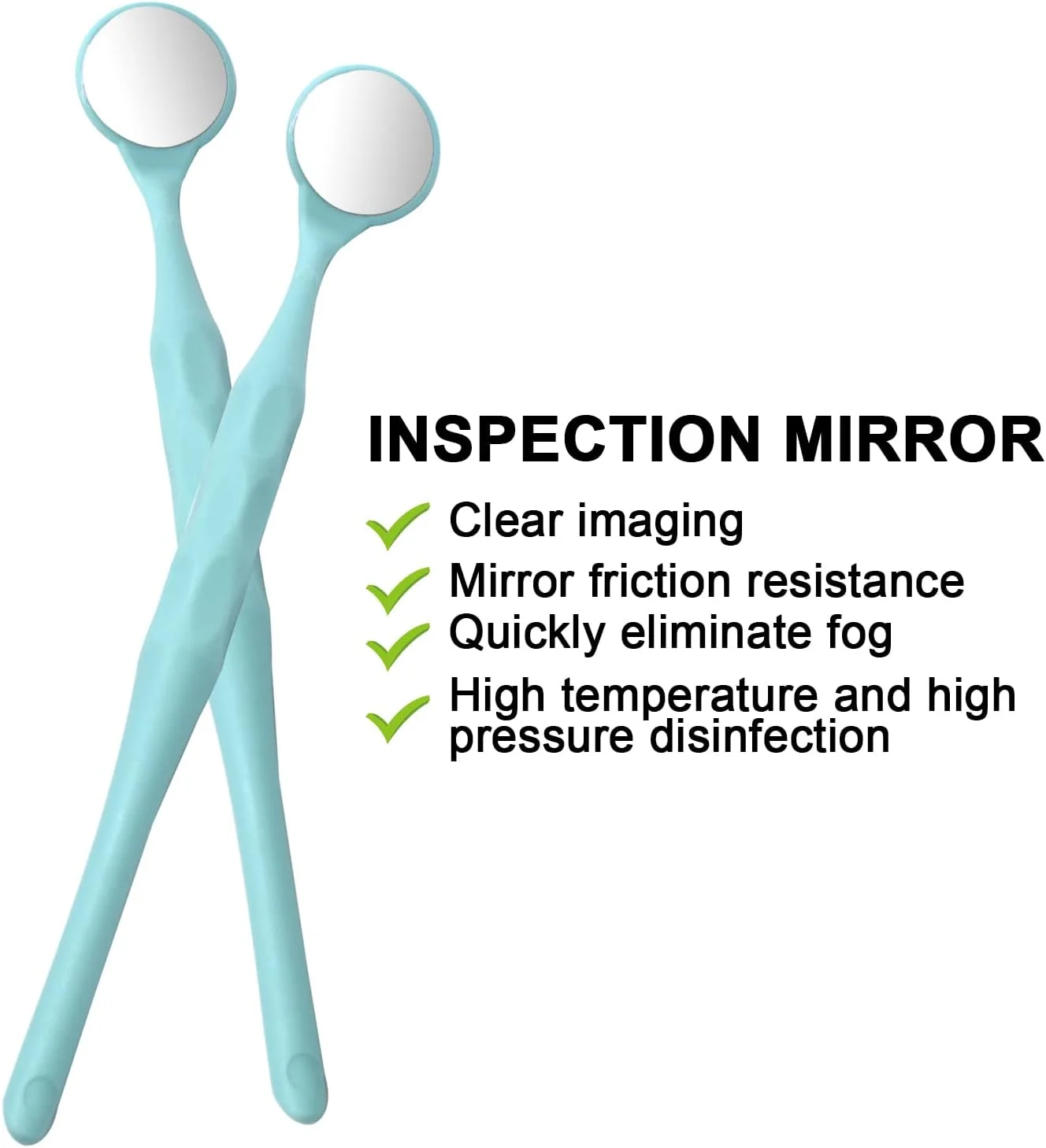 آینه دهانی دندانپزشکی با دسته پلاستیکی، آینه معاینه دندان، آینه های کوچک برای اکستنشن مژه، ابزار مراقبت از دهان برای دندانپزشک، مصارف خانگی، 6 رنگ (10 عدد در جعبه) آینه دهانی دندانپزشکی با دسته پلاستیکی، آینه معاینه دندان، آینه های کوچک برای اکستنشن مژه، ابزار مراقبت از دهان برای دندانپزشک، مصارف خانگی، 6 رنگ (10 عدد در جعبه)