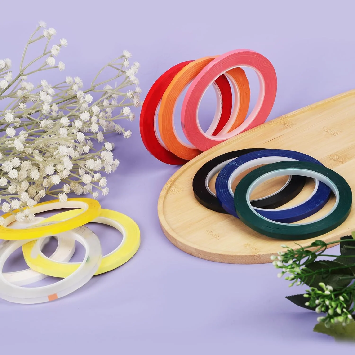 ۱۰ رول نوار اتوکلاو - نوار استریلیزاسیون، عرض ۶ میلی‌متر، طول ۶۶ متر، نوار شناسایی ابزار، ۱۰ رنگ، نوار جراحی دندانپزشکی، نوار ابزار اتوکلاو شونده، بخار ۲۷۰ درجه فارنهایت