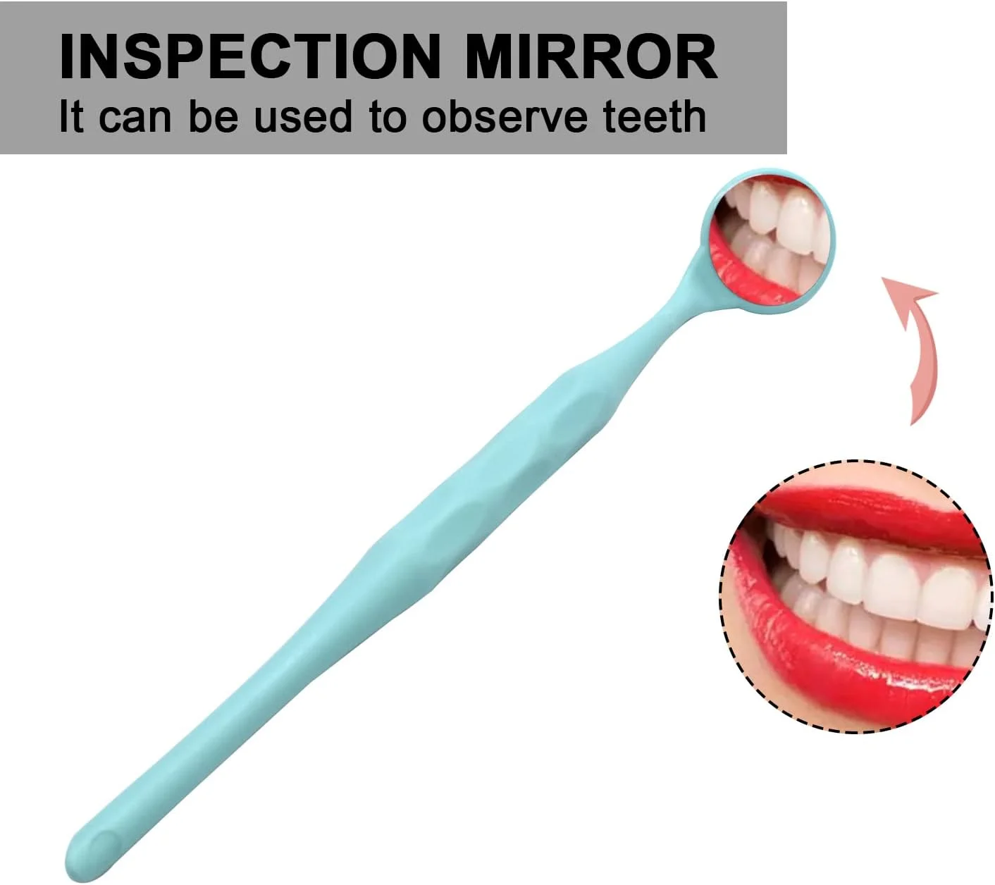 آینه دهانی دندانپزشکی با دسته پلاستیکی، آینه معاینه دندان، آینه های کوچک برای اکستنشن مژه، ابزار مراقبت از دهان برای دندانپزشک، مصارف خانگی، 6 رنگ (10 عدد در جعبه) آینه دهانی دندانپزشکی با دسته پلاستیکی، آینه معاینه دندان، آینه های کوچک برای اکستنشن مژه، ابزار مراقبت از دهان برای دندانپزشک، مصارف خانگی، 6 رنگ (10 عدد در جعبه)