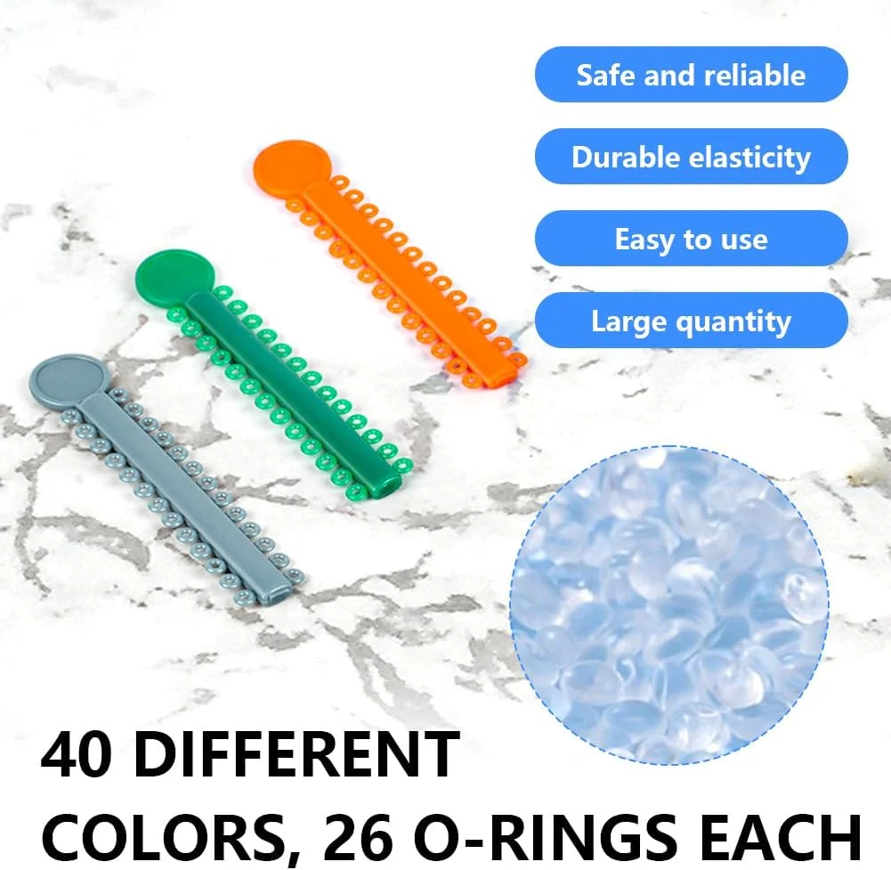 ابزار تفنگ لیگاتور ارتودنسی OFFCUP، تفنگ لیگاتور دندانپزشکی با 40 عدد حلقه لیگاتور ارتودنسی چند رنگ، کیت های ابزار دندانپزشکی لیگاتور (سفید) ابزار تفنگ لیگاتور ارتودنسی OFFCUP، تفنگ لیگاتور دندانپزشکی با 40 عدد حلقه لیگاتور ارتودنسی چند رنگ، کیت های ابزار دندانپزشکی لیگاتور (سفید)