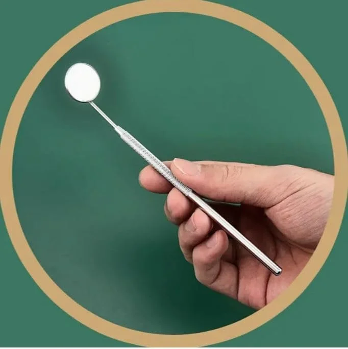 آینه دندانپزشکی RYN، ابزار آینه دهانی استیل ضد زنگ، ابزار بازتابنده بازرسی، آینه دندانپزشکی خمیده برای ابزار مراقبت از دهان و آینه کوچک آرایشی آینه دندانپزشکی RYN، ابزار آینه دهانی استیل ضد زنگ، ابزار بازتابنده بازرسی، آینه دندانپزشکی خمیده برای ابزار مراقبت از دهان و آینه کوچک آرایشی