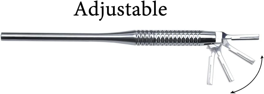 دسته اسکالپل دندانپزشکی با تیغه های گیره ای، نگهدارنده تیغه جراحی قابل تنظیم با پیچ، ابزار استیل ضد زنگ دسته اسکالپل دندانپزشکی با تیغه های گیره ای، نگهدارنده تیغه جراحی قابل تنظیم با پیچ، ابزار استیل ضد زنگ
