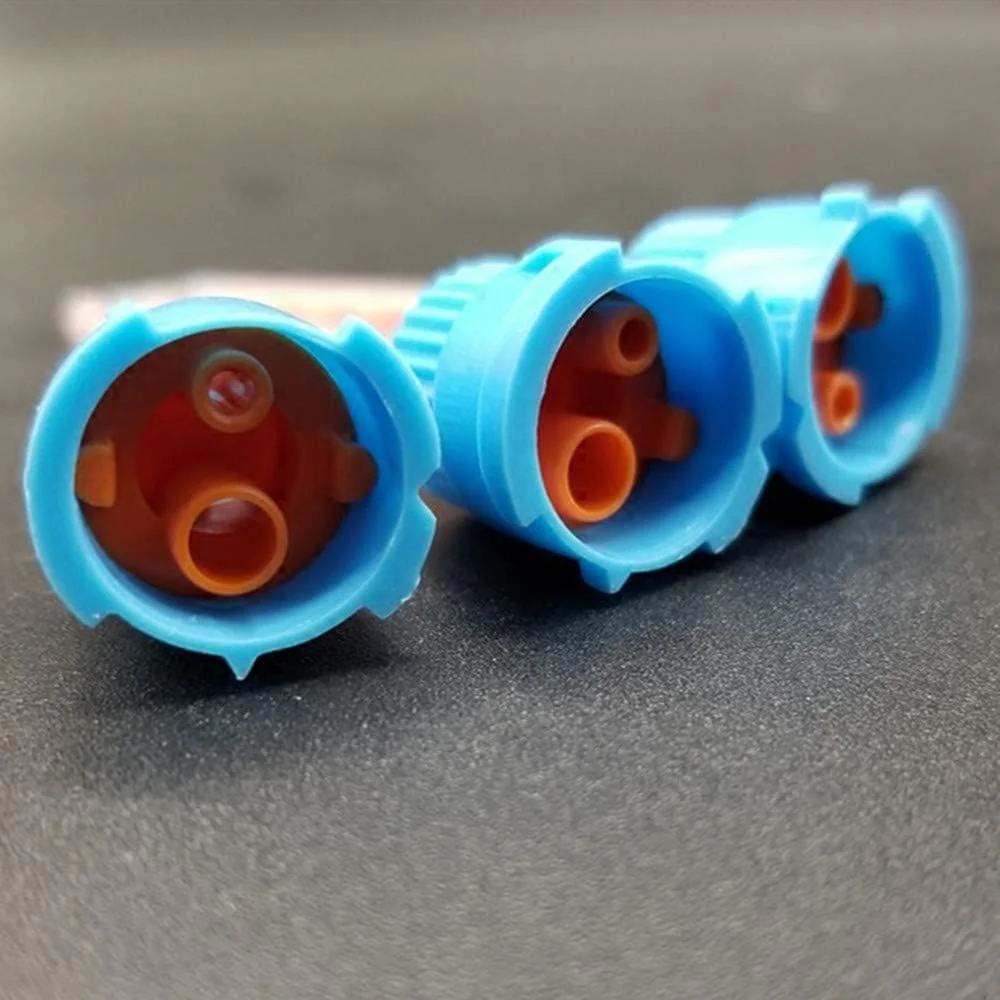 سَری های مخلوط کننده مواد دندانپزشکی Smedent YIERSAN آبی/نارنجی 10:1 بسته 48 عددی