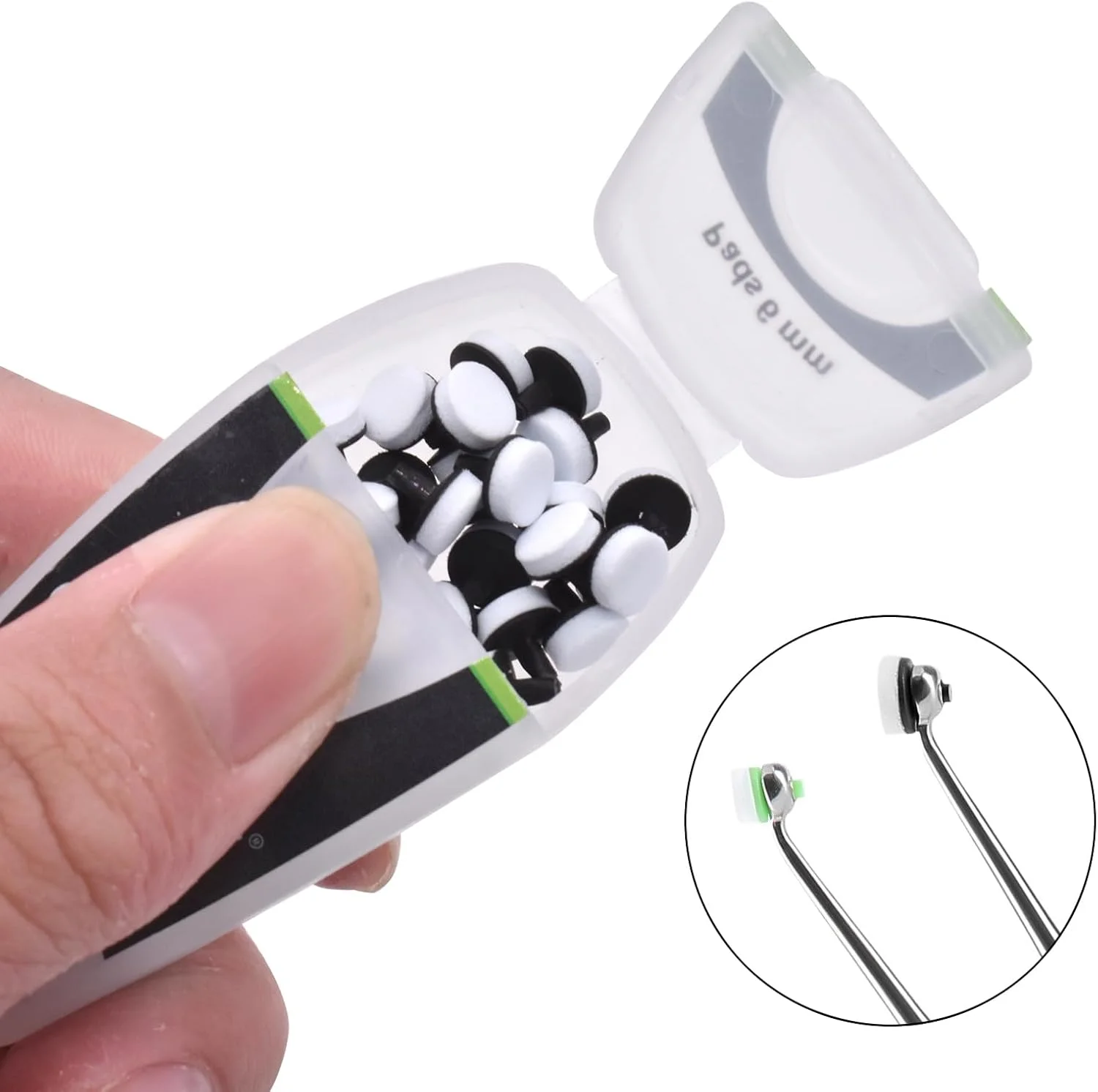 پد فوم سریع برای مدل سازی رزین کامپوزیت دندان (مشکی، 6 میلی متر) - 60 عدد در جعبه