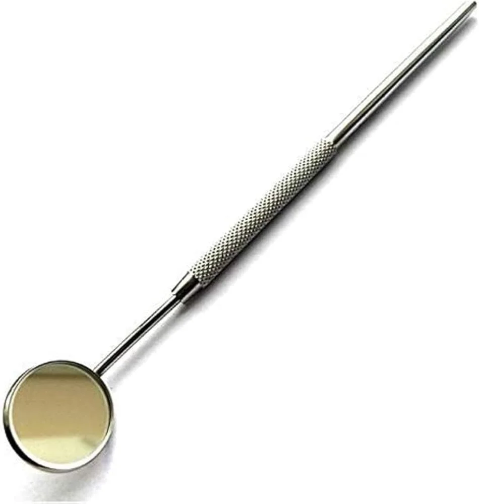 آینه دندانپزشکی استیل ضد زنگ، ابزار دندانپزشکی آینه دهانی برای بازرسی و تمیز کردن دندان با دسته، زاویه منحنی ضد مه، مراقبت از دهان آینه دندانپزشکی استیل ضد زنگ، ابزار دندانپزشکی آینه دهانی برای بازرسی و تمیز کردن دندان با دسته، زاویه منحنی ضد مه، مراقبت از دهان