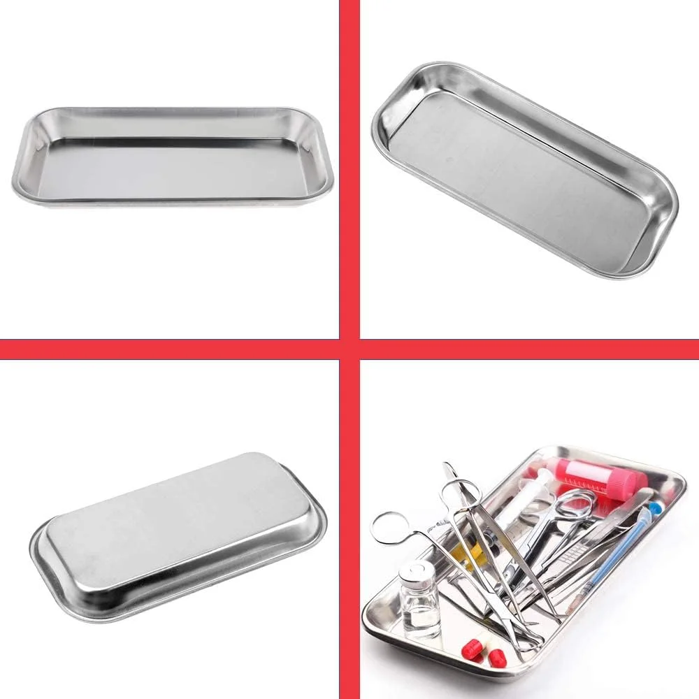 سینی دندانپزشکی استیل ضد زنگ، سینی جراحی دندانپزشکی برای ابزار آزمایشگاه دندانپزشکی، سازمان دهنده حمام سینی دندانپزشکی استیل ضد زنگ، سینی جراحی دندانپزشکی برای ابزار آزمایشگاه دندانپزشکی، سازمان دهنده حمام