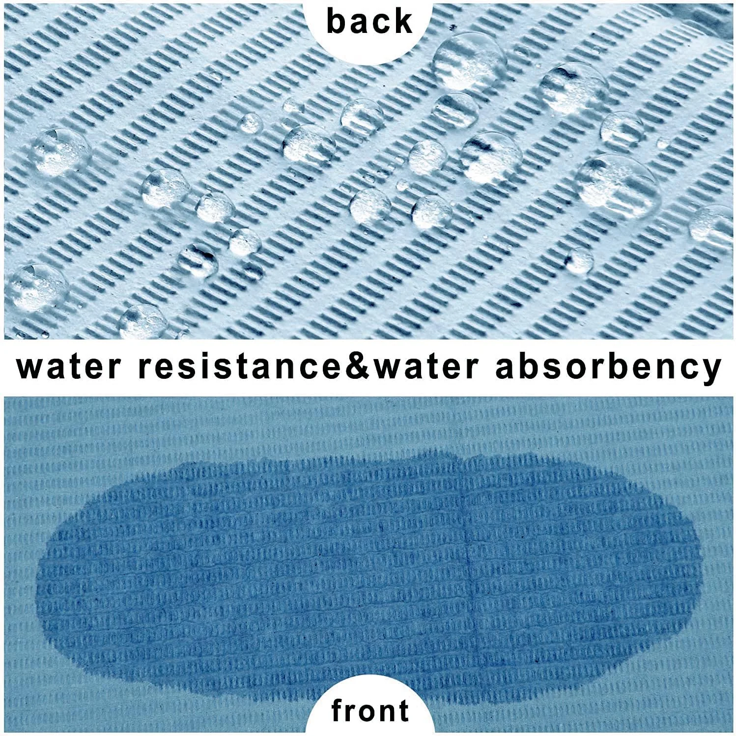 پیشبند دندانپزشکی برانسون - 125 عدد پیشبند یکبار مصرف دندانپزشکی 3 لایه دستمال ضد آب 13 در 18 اینچ، پیشبند بیمار، روکش میز، پد تمیز کننده، دستمال سفره دندانپزشکی برای حیوانات خانگی، روکش سینی