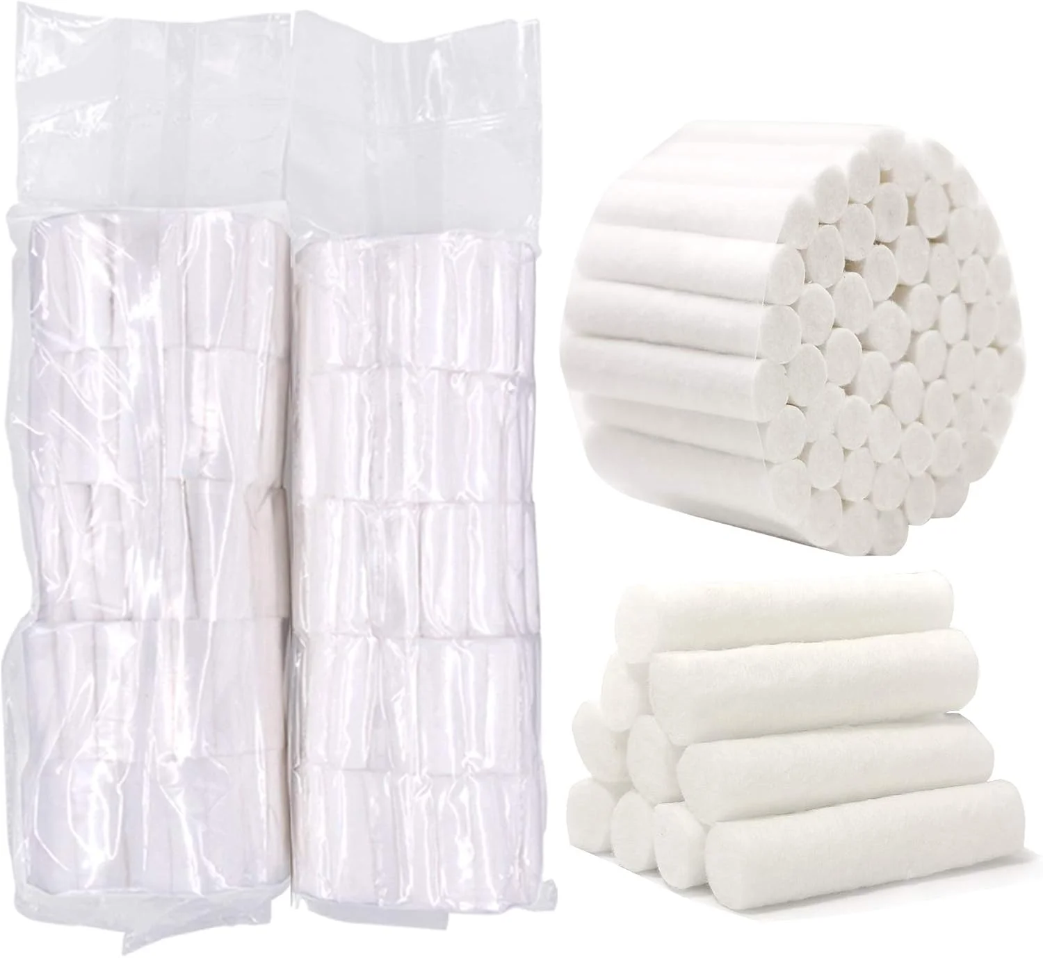 رول پنبه دندانپزشکی - پنبه استریل دندانپزشکی (500 عدد) از گلوبال کر مارکت