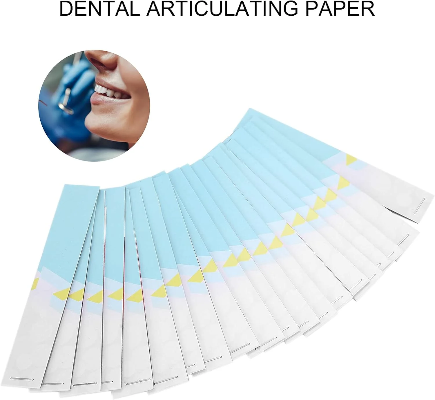 نوارهای مفصلی دندانپزشکی FOKFO، نوارهای کاغذی مفصلی برای بررسی دندان، لوازم جانبی مراقبت از دندان (قرمز)
