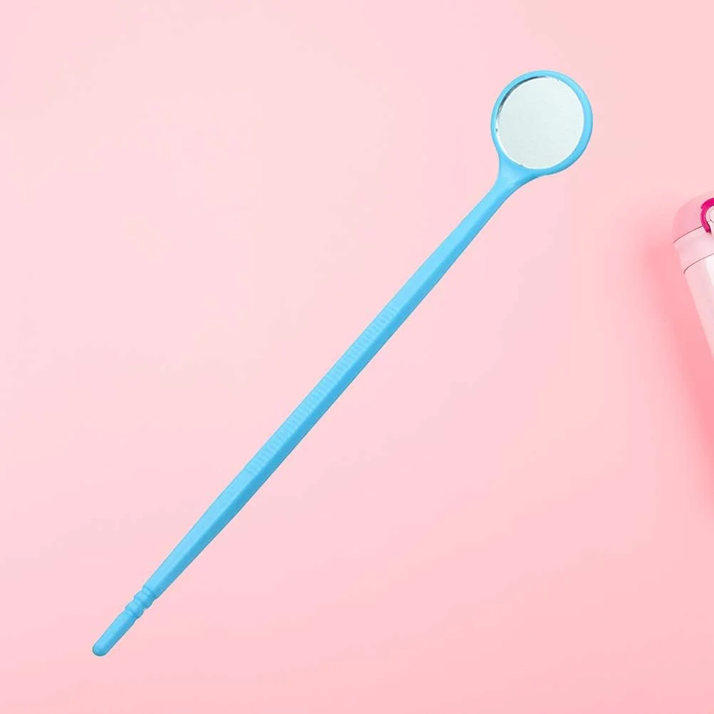 Healifty بسته 100 عددی آینه دهانی یکبار مصرف دندانپزشکی، ابزار مراقبت از دهان برای استفاده خانگی