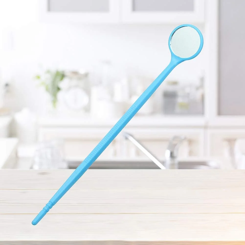 Healifty بسته 100 عددی آینه دهانی یکبار مصرف دندانپزشکی، ابزار مراقبت از دهان برای استفاده خانگی