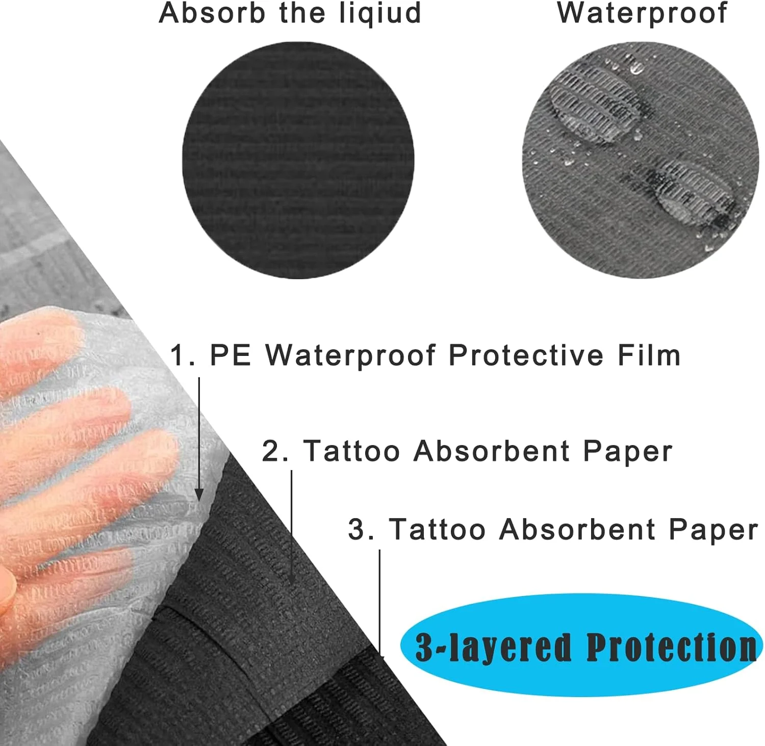 پیشبند دندانپزشکی مشکی