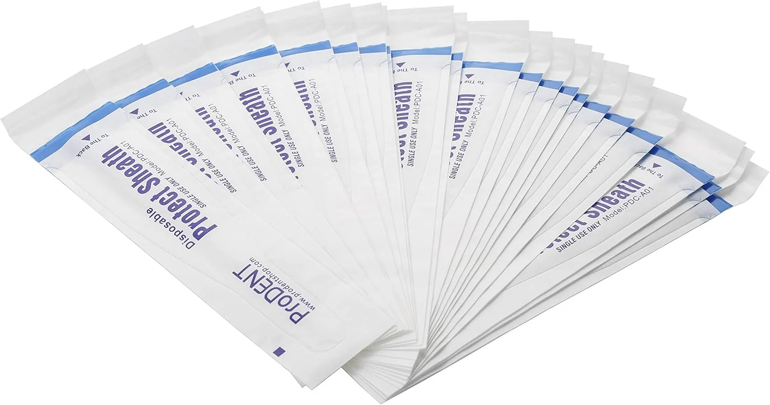 روکش های دوربین داخل دهانی دندانپزشکی Prodent، 600 عدد، یکبار مصرف