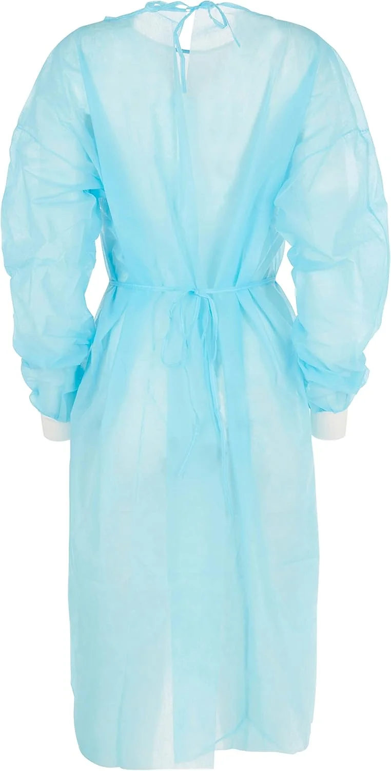 گان ایزوله یکبار مصرف سایز: یونیورسال تعداد: 50 عدد در هر بسته