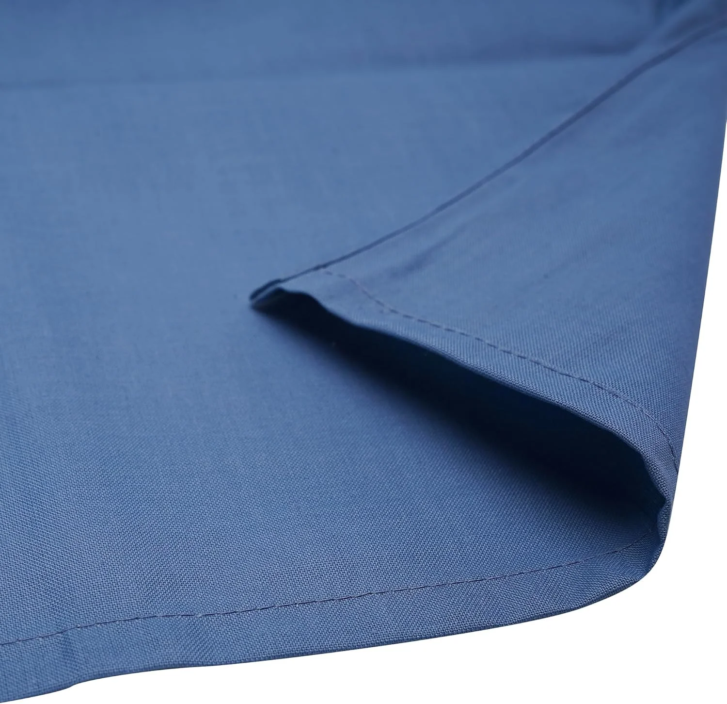 ست ملحفه سه تکه پنبه ای، ملحفه تخت سایز بزرگ 260 در 240 سانتی متر، آبی