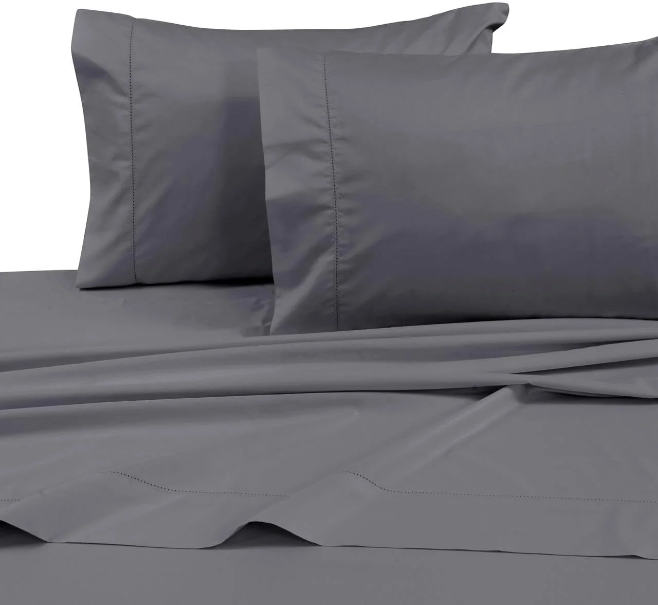 ست ملحفه خاکستری ممتاز AHAN سایز کویین، 4 تکه - سری 400 نخ - جنس ساتن پنبه ای برس خورده نرم و لطیف - ملحفه با جیب های عمیق ست ملحفه خاکستری ممتاز AHAN سایز کویین، 4 تکه - سری 400 نخ - جنس ساتن پنبه ای برس خورده نرم و لطیف - ملحفه با جیب های عمیق