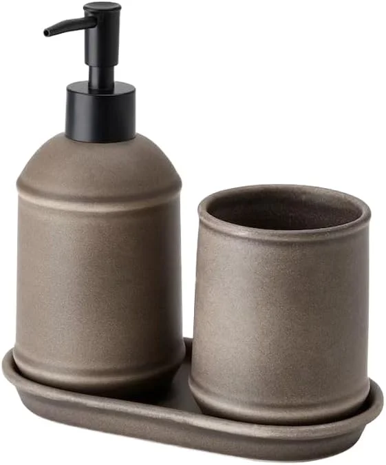 ست سه تکه لوازم حمام مدل 86598-UT-351 چند رنگ