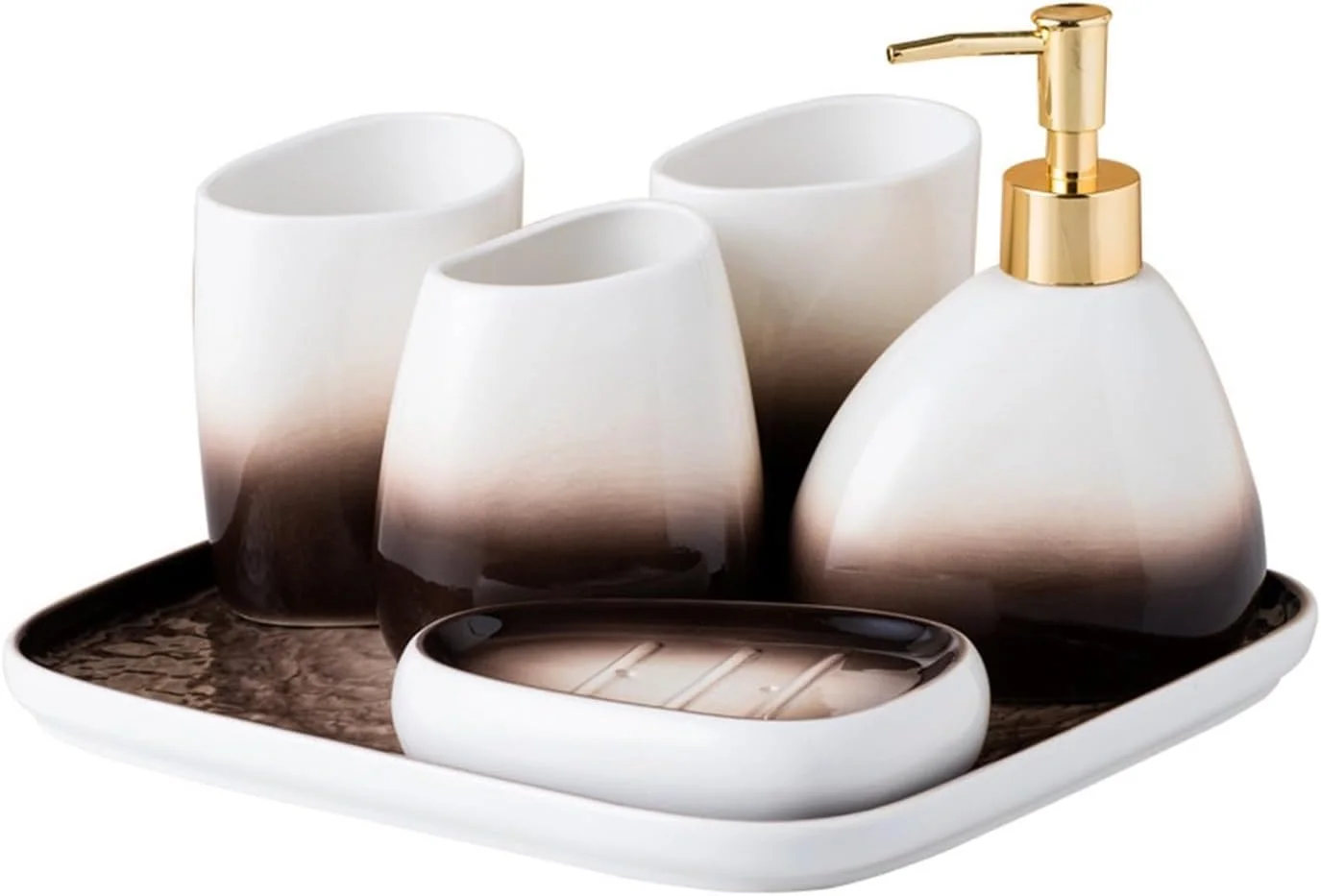 ست لوازم بهداشتی 6 تکه، لوازم حمام، ست فنجان مسواک، فنجان ست لوازم بهداشتی 6 تکه، لوازم حمام، ست فنجان مسواک، فنجان