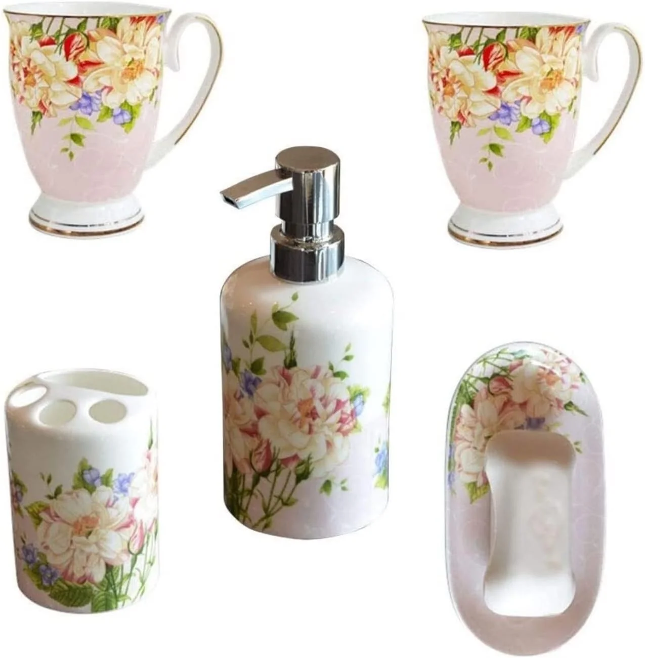 ست لوازم جانبی حمام، ست لوازم جانبی حمام، ست های لوازم جانبی حمام، طراحی مدرن، 5 تکه، سرامیکی، جای صابون، مایع دستشویی، جا مسواکی، لوازم جانبی حمام ست لوازم جانبی حمام، ست لوازم جانبی حمام، ست های لوازم جانبی حمام، طراحی مدرن، 5 تکه، سرامیکی، جای صابون، مایع دستشویی، جا مسواکی، لوازم جانبی حمام