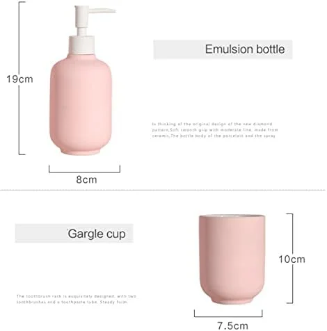 ست لوازم جانبی حمام، ست 5 تکه سرامیکی به سبک ساده نوردیک، مناسب هدیه خانه نویی ست لوازم جانبی حمام، ست 5 تکه سرامیکی به سبک ساده نوردیک، مناسب هدیه خانه نویی