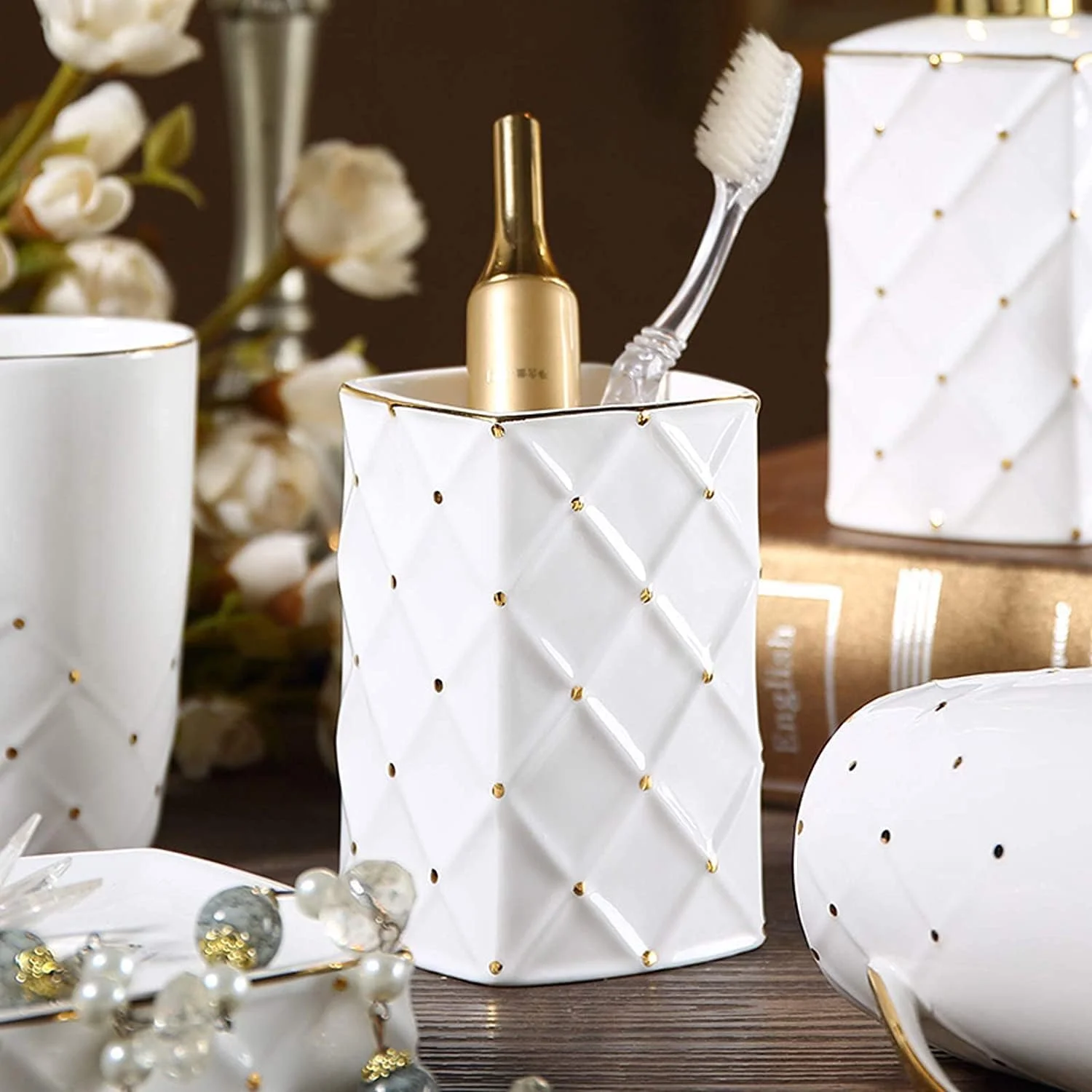 ست لوازم جانبی حمام، ست لوازم حمام سرامیکی به سبک باروک، ست 5 تکه لوازم حمام به سبک اروپایی، لوازم خلاقانه حمام، ست لوازم جانبی حمام، ست لوازم جانبی حمام ست لوازم جانبی حمام، ست لوازم حمام سرامیکی به سبک باروک، ست 5 تکه لوازم حمام به سبک اروپایی، لوازم خلاقانه حمام، ست لوازم جانبی حمام، ست لوازم جانبی حمام