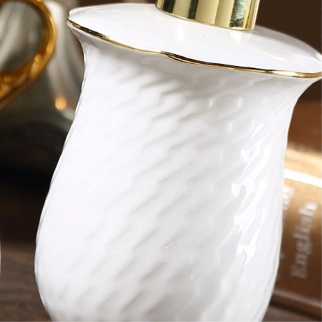 ست لوازم جانبی حمام، ست لوازم حمام سرامیکی به سبک باروک، ست 5 تکه لوازم حمام به سبک اروپایی، لوازم خلاقانه حمام، ست لوازم جانبی حمام، لوازم جانبی حمام، لوازم حمام