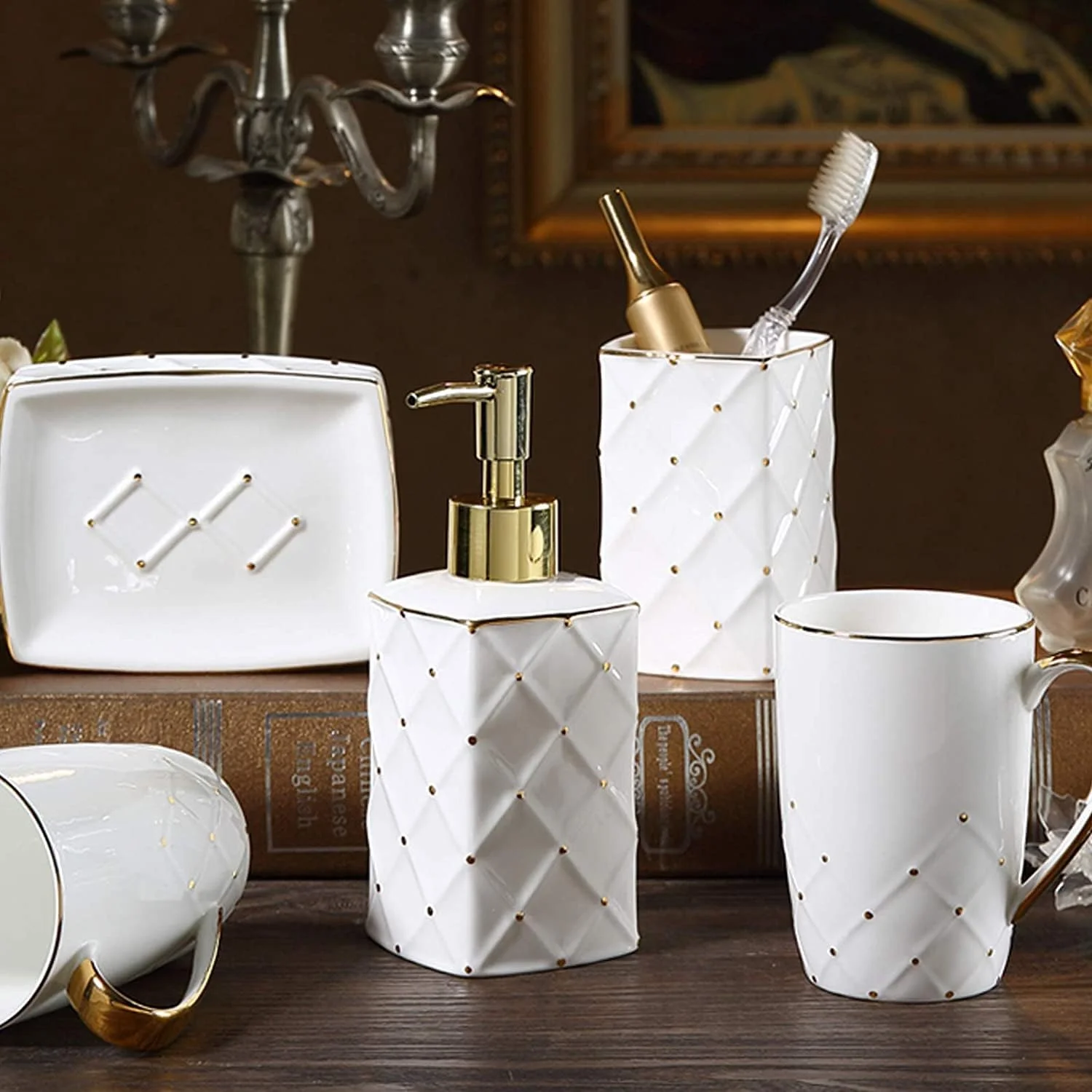 ست لوازم جانبی حمام، ست لوازم حمام سرامیکی به سبک باروک، ست 5 تکه لوازم حمام به سبک اروپایی، لوازم خلاقانه حمام، ست لوازم جانبی حمام، ست لوازم جانبی حمام ست لوازم جانبی حمام، ست لوازم حمام سرامیکی به سبک باروک، ست 5 تکه لوازم حمام به سبک اروپایی، لوازم خلاقانه حمام، ست لوازم جانبی حمام، ست لوازم جانبی حمام