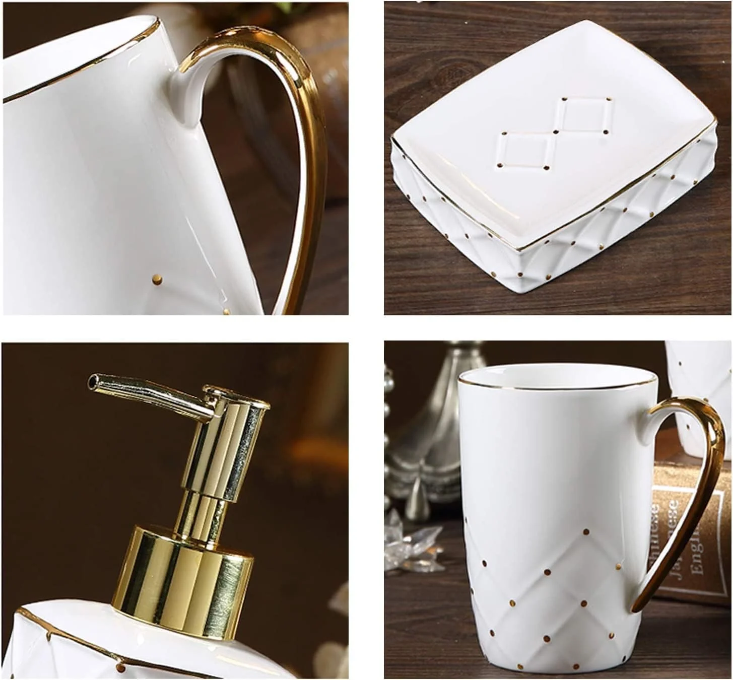 ست لوازم جانبی حمام، ست لوازم حمام سرامیکی به سبک باروک، ست 5 تکه لوازم حمام به سبک اروپایی، لوازم خلاقانه حمام، ست لوازم جانبی حمام، ست لوازم جانبی حمام ست لوازم جانبی حمام، ست لوازم حمام سرامیکی به سبک باروک، ست 5 تکه لوازم حمام به سبک اروپایی، لوازم خلاقانه حمام، ست لوازم جانبی حمام، ست لوازم جانبی حمام