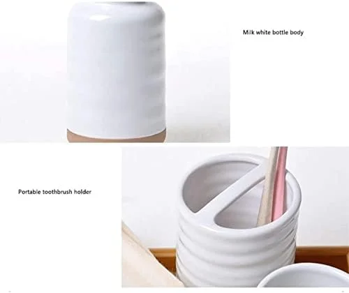 ست لوازم جانبی حمام، ست لوازم جانبی حمام، بطری پخش کننده صابون، ست لوازم جانبی حمام سرامیکی سفید 4/5/6 تکه، ست شستشوی به سبک اروپایی، ست لوازم جانبی حمام