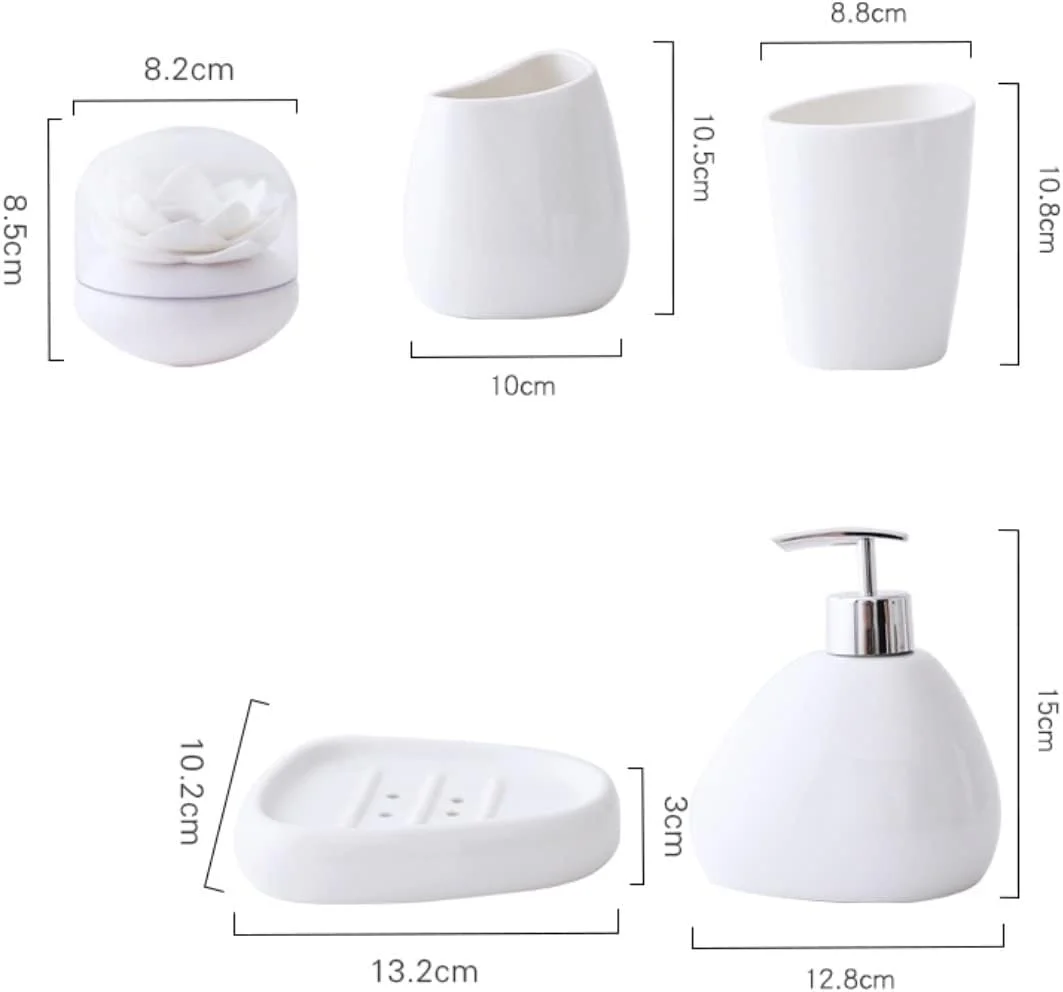 ست لوازم جانبی حمام، مجموعه لوازم جانبی حمام، 5 تکه یا 7 تکه، مجموعه حمام، مجموعه سرامیکی طرح دار، هدیه، لوازم جانبی حمام ست لوازم جانبی حمام، مجموعه لوازم جانبی حمام، 5 تکه یا 7 تکه، مجموعه حمام، مجموعه سرامیکی طرح دار، هدیه، لوازم جانبی حمام