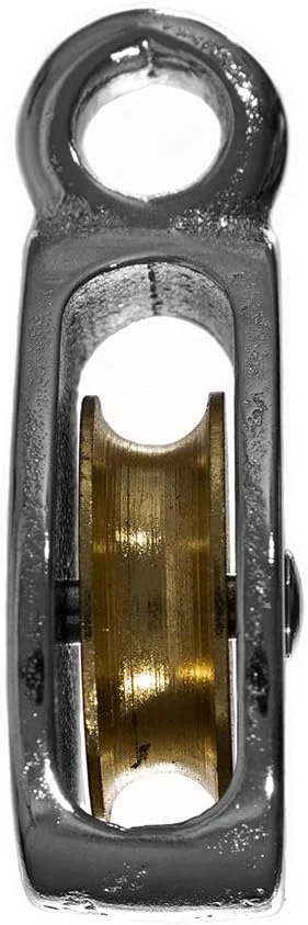 قرقره تک چرخ چشمی ثابت GOLBERG - عالی برای کاربردهای متفرقه - (بسته 5 عددی، 1 اینچ)