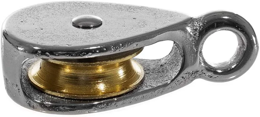 قرقره تک چرخ چشمی ثابت GOLBERG - عالی برای کاربردهای متفرقه - (بسته 5 عددی، 1 اینچ)