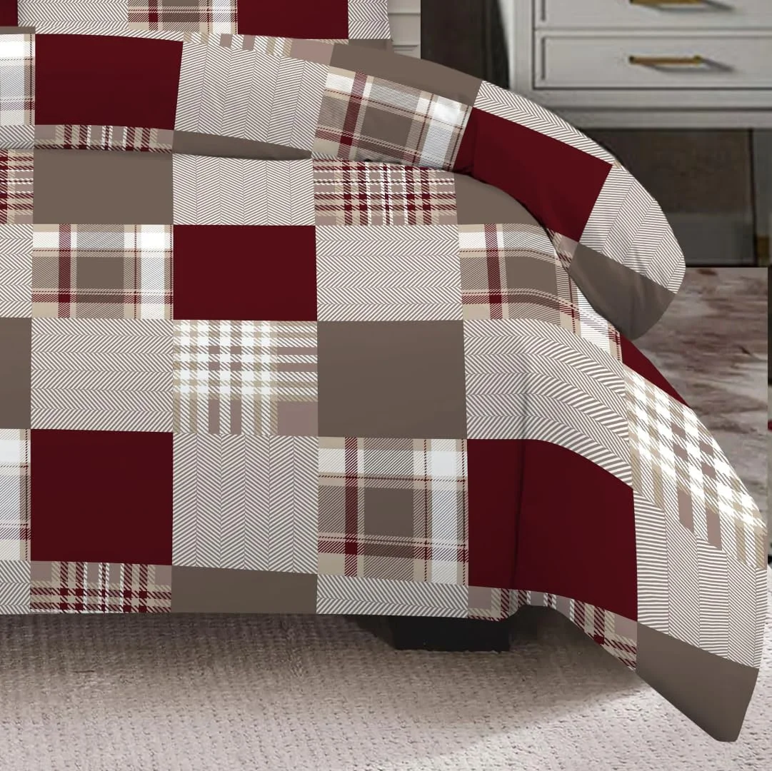 ست ملحفه 4 تکه آمالی سایز یک نفره (120x200+35 سانتی متر) شامل 1 روکش لحاف، 1 ملحفه کش دار، 1 روبالشی آکسفورد و 1 روبالشی استاندارد، با کیفیت بادوام و ماندگار ست ملحفه 4 تکه آمالی سایز یک نفره (120x200+35 سانتی متر) شامل 1 روکش لحاف، 1 ملحفه کش دار، 1 روبالشی آکسفورد و 1 روبالشی استاندارد، با کیفیت بادوام و ماندگار