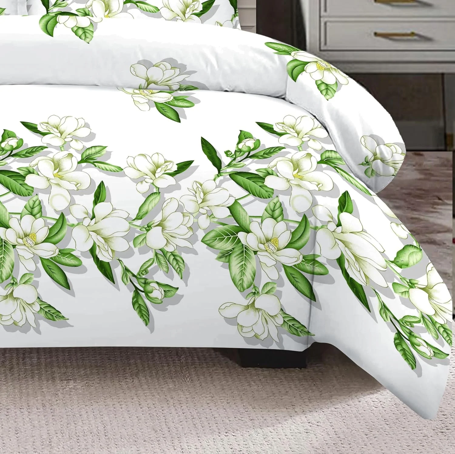 ست ملحفه 4 تکه آمالی سایز یک نفره (120x200+35 سانتی متر) شامل 1 روکش لحاف، 1 ملحفه کش دار، 1 روبالشی آکسفورد و 1 روبالشی استاندارد، با کیفیت بادوام و ماندگار