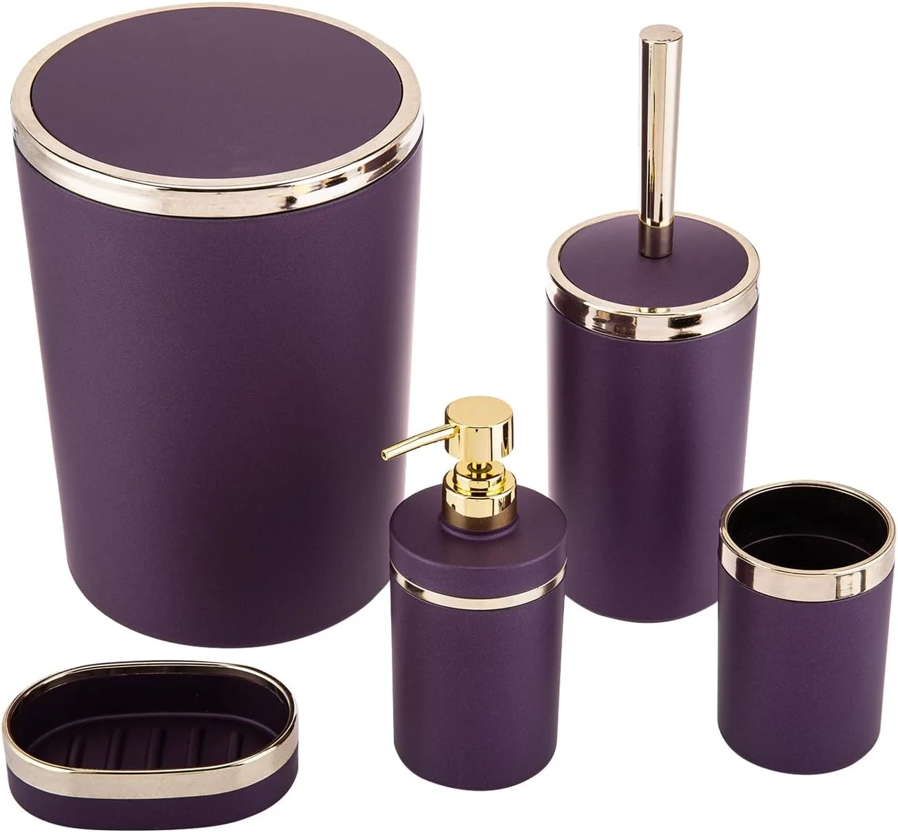 ست ۵ تکه لوازم جانبی حمام AKDC Mera