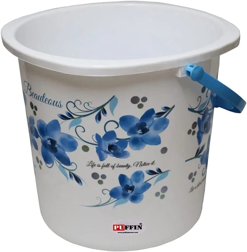 ست مربعی طرح گل جدید حمام AOOMI (آبی، 3 تکه)