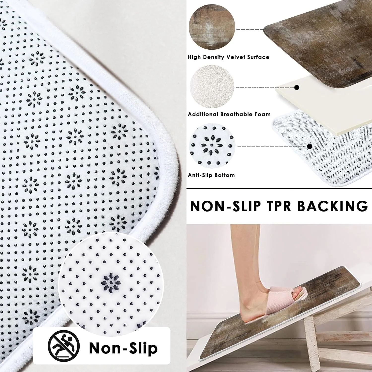 ست قهوه ای سوخته و خاکستری آرت‌ساکت برای حمام شامل پرده حمام و لوازم جانبی فرش، پرده حمام مدرن انتزاعی با طرح نقاشی انتزاعی برای دکور حمام 4 تکه