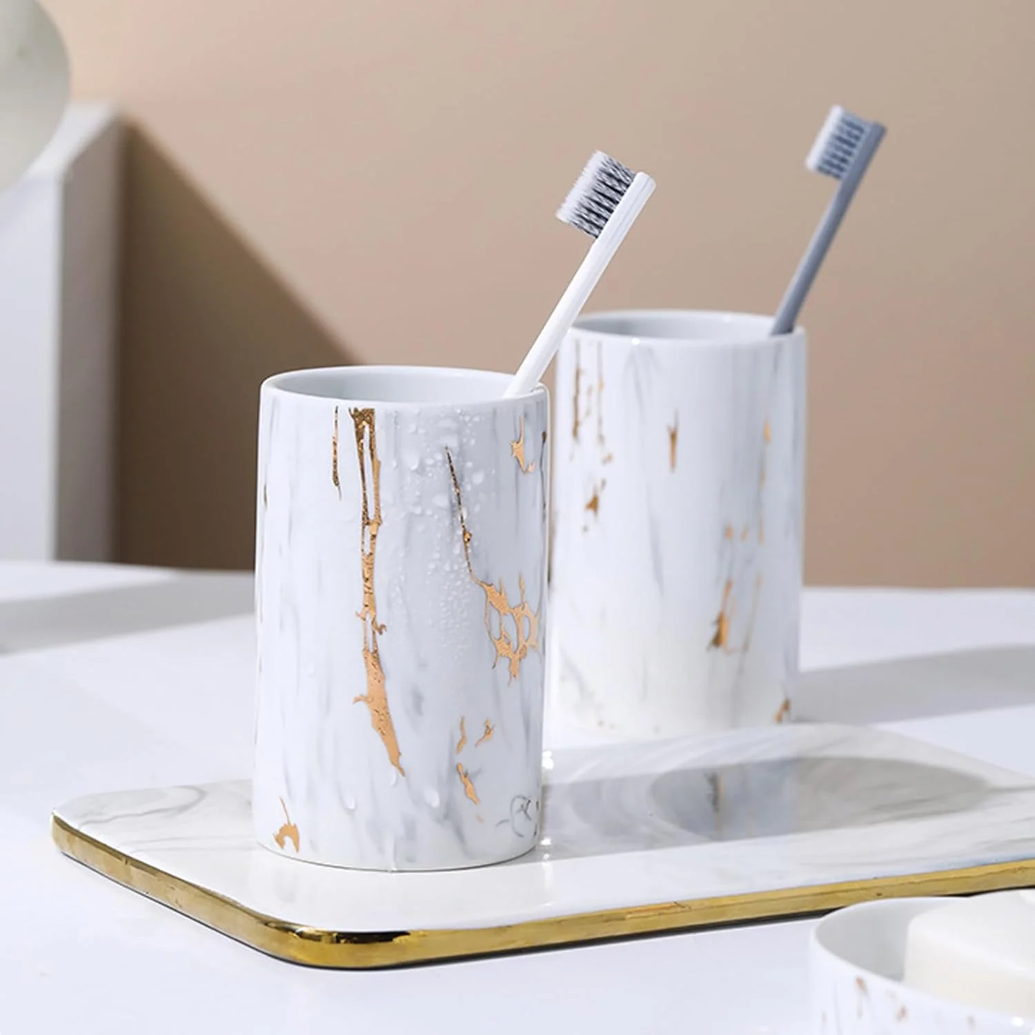 ست لوازم جانبی حمام، ست های لوازم جانبی حمام، لوازم جانبی ست حمام، ست های حمام، ست لوازم جانبی حمام سرامیکی طرح سنگ مرمر 4 تکه، شامل لیوان مسواک، جا مایع صابون، جا صابونی ست لوازم جانبی حمام، ست های لوازم جانبی حمام، لوازم جانبی ست حمام، ست های حمام، ست لوازم جانبی حمام سرامیکی طرح سنگ مرمر 4 تکه، شامل لیوان مسواک، جا مایع صابون، جا صابونی