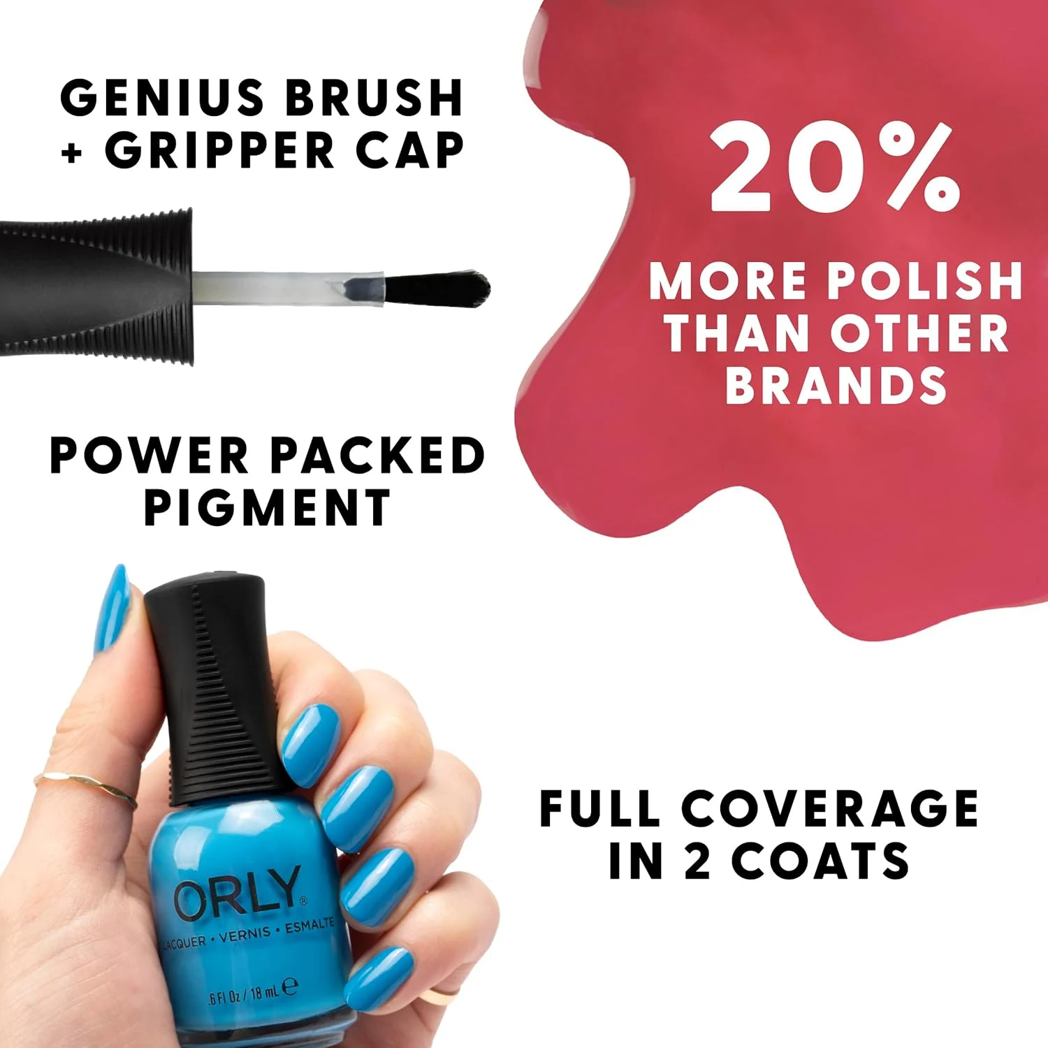 لاک ناخن اُرلی مجموعه "منظره ابری" | لاک های ناخن کرمی و براق روشن برای تابستان (Stratosphere)