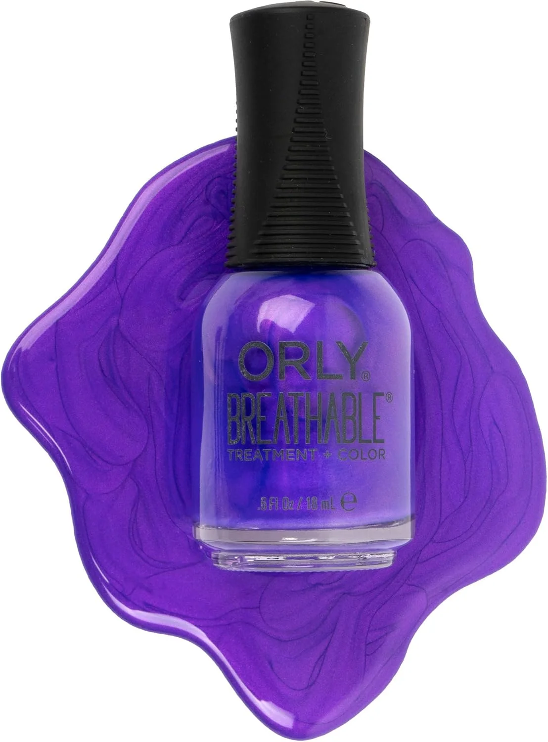 لاک ناخن مجموعه نقطه ذوب Orly | آبی فیروزه ای براق | ماندگاری طولانی، پوشش کامل، بدون تست حیوانی و گیاهی (Glass Act)