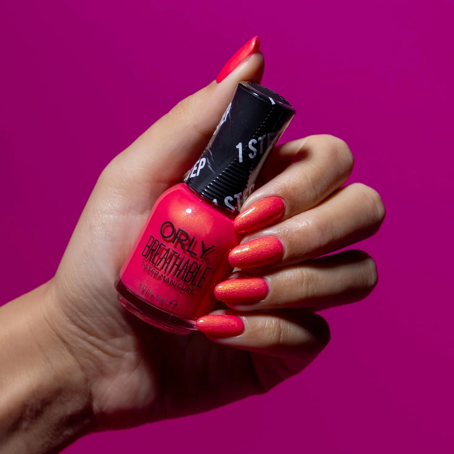 لاک ناخن مجموعه اورلی مدل نقطه ذوب | صورتی طلایی براق | فرمول با پوشش کامل و ماندگاری طولانی با درپوش گیره ای | وگان و بدون تست حیوانی (کف زمین گدازه است) لاک ناخن مجموعه اورلی مدل نقطه ذوب | صورتی طلایی براق | فرمول با پوشش کامل و ماندگاری طولانی با درپوش گیره ای | وگان و بدون تست حیوانی (کف زمین گدازه است)