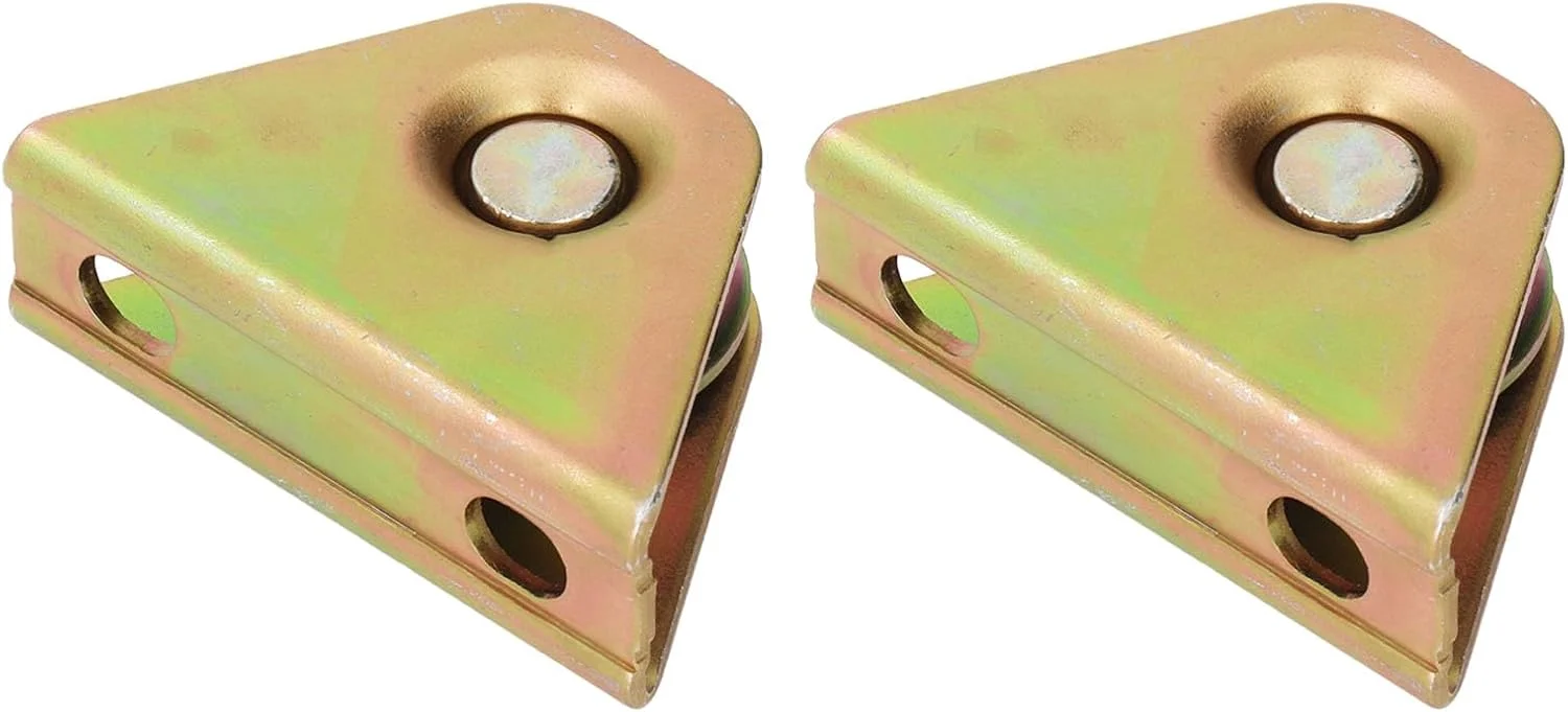 قرقره ثابت فولادی آلیاژی گالوانیزه با ظرفیت بارگیری 250 کیلوگرم برای دروازه های برقی و کانتینرها