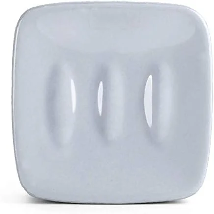 ست لوازم جانبی سرویس بهداشتی، ست پنج تکه سرامیکی مات ساده و خلاقانه، جا صابونی، جا مسواکی، مناسب منزل و هتل