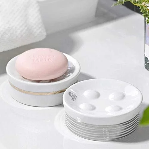 ست لوازم جانبی حمام، ست پنج تکه سرامیکی ساده و خلاقانه، جای مایع دستشویی، جا مسواکی، مناسب منزل و هتل ست لوازم جانبی حمام، ست پنج تکه سرامیکی ساده و خلاقانه، جای مایع دستشویی، جا مسواکی، مناسب منزل و هتل