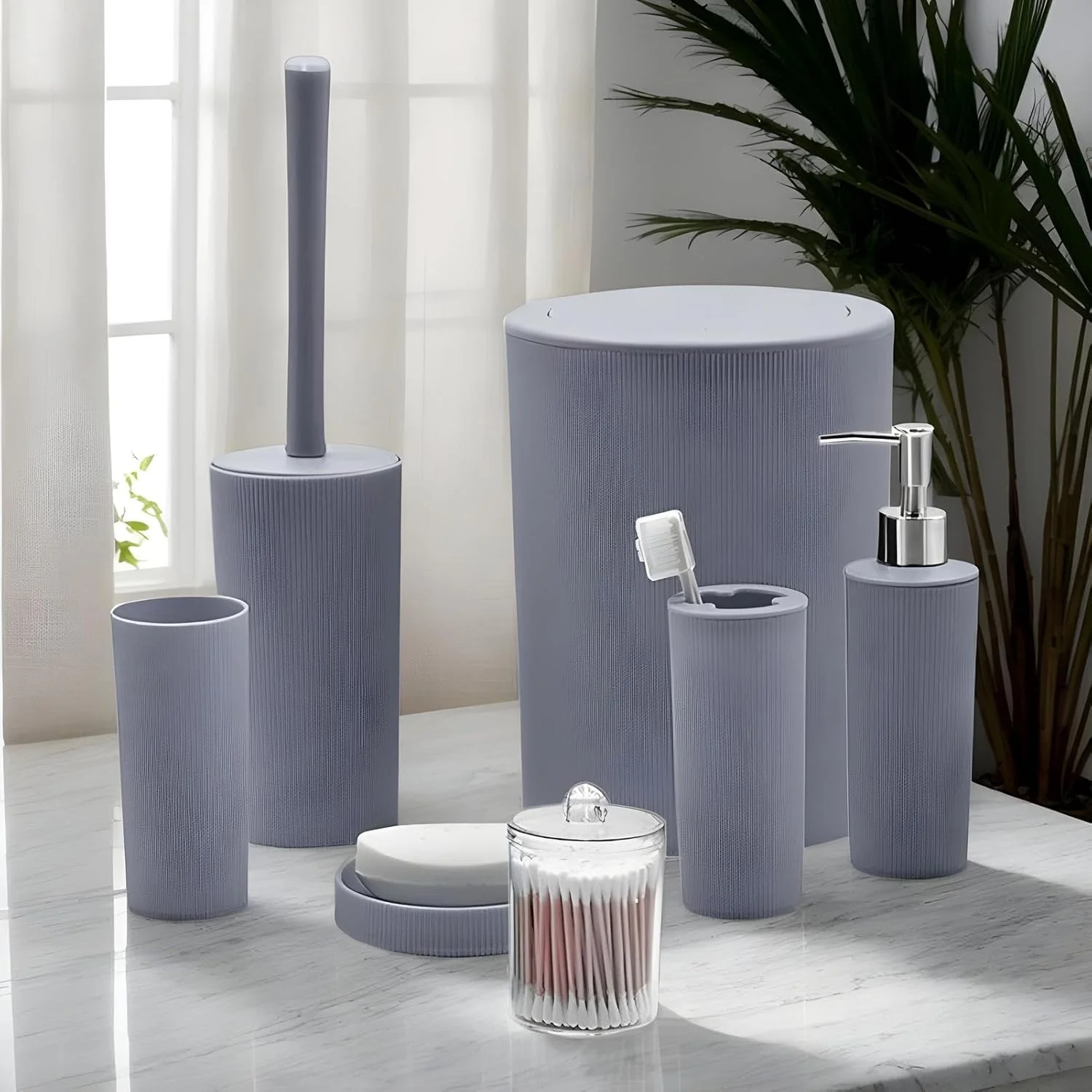 ست لوازم جانبی حمام، برس توالت، جا صابونی، سطل زباله | لوازم جانبی دوش، محصولات حمام خانگی برای سرویس بهداشتی، منزل، مسافرت داخلی و خارجی ست لوازم جانبی حمام، برس توالت، جا صابونی، سطل زباله | لوازم جانبی دوش، محصولات حمام خانگی برای سرویس بهداشتی، منزل، مسافرت داخلی و خارجی